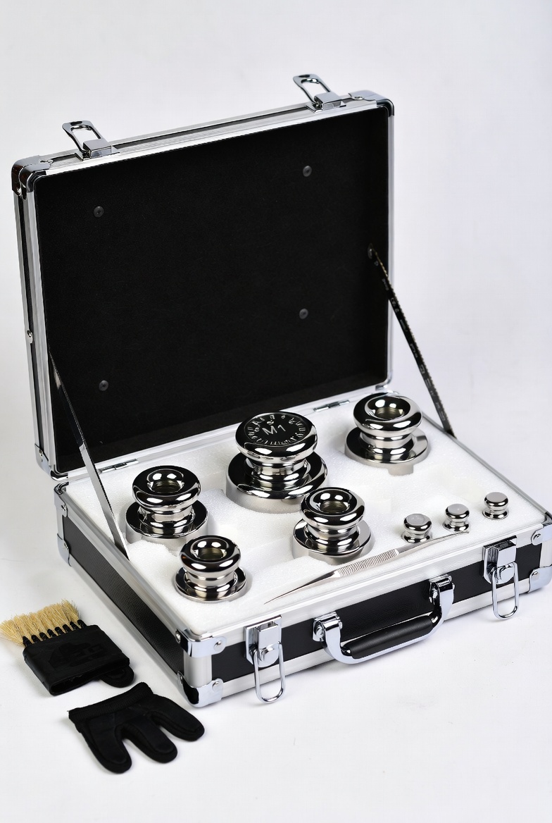 Bewaren van kalibratiegewichten