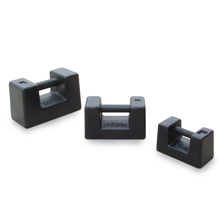 Blokgewichten 5kg tot 20kg - Gietijzer of RVS